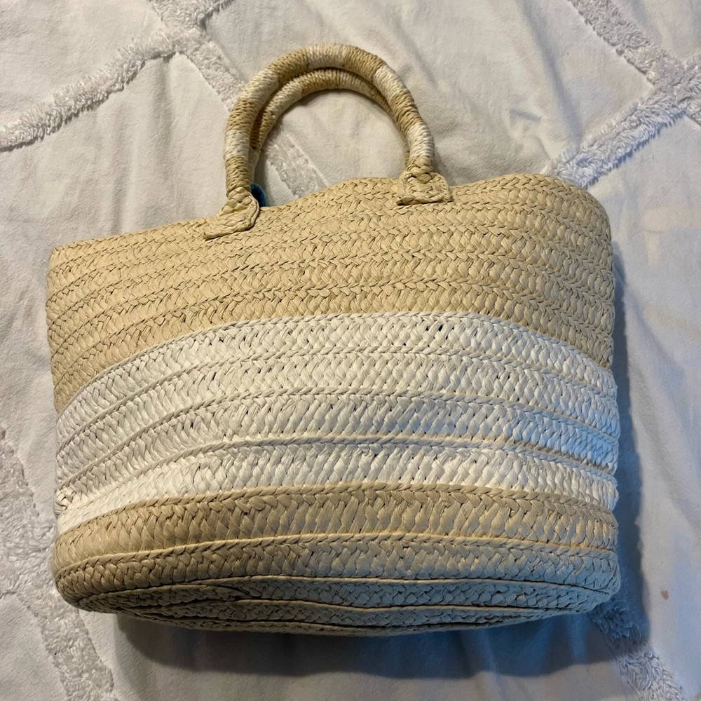 Straw bag with tassel - Picture 6 of 8